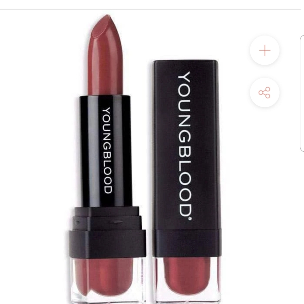 Youngblood lipstick in Vamp